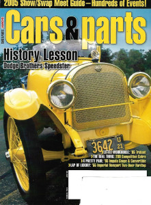 CARS & PARTS 2005 APR - DODGE BROTHERS SPEEDSTER, '85 TRABANT, 289 COMP COBRA*